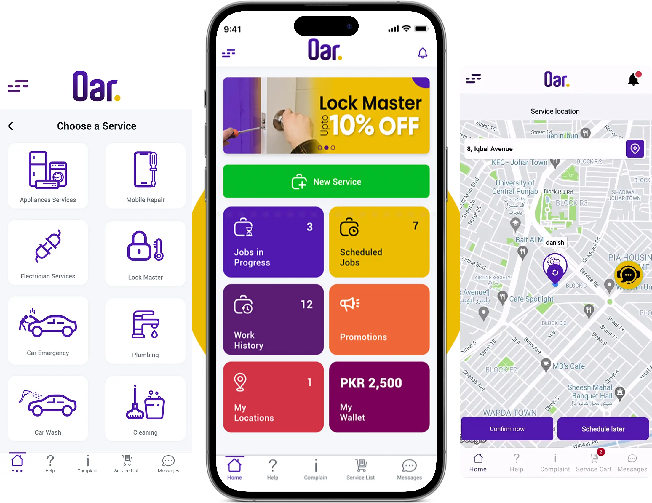 Oar App - Handyman Services - Trusted App for Skilled Professionals